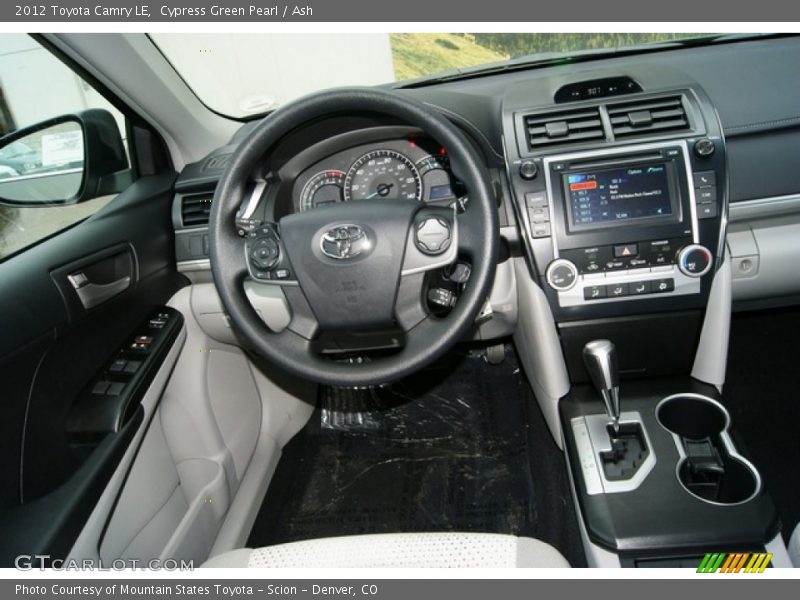 Cypress Green Pearl / Ash 2012 Toyota Camry LE