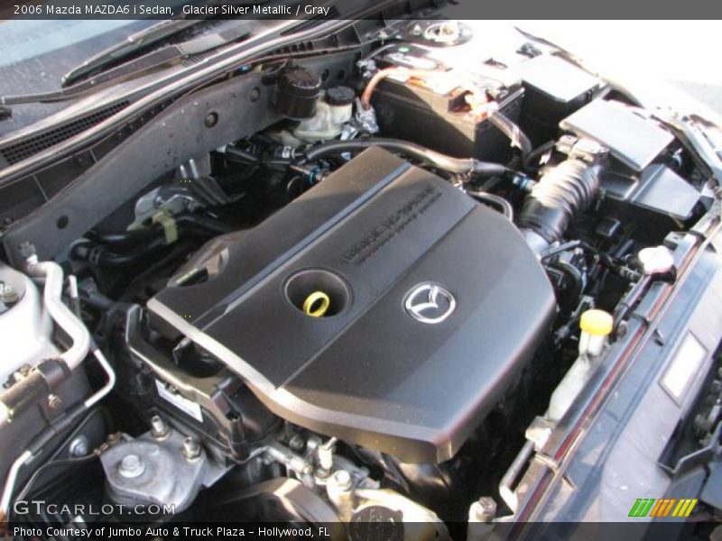 Glacier Silver Metallic / Gray 2006 Mazda MAZDA6 i Sedan