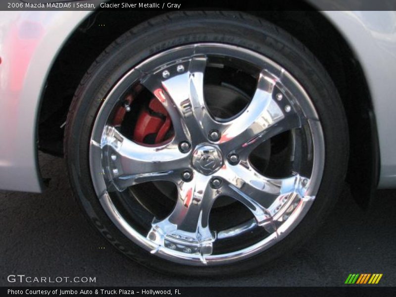 Glacier Silver Metallic / Gray 2006 Mazda MAZDA6 i Sedan