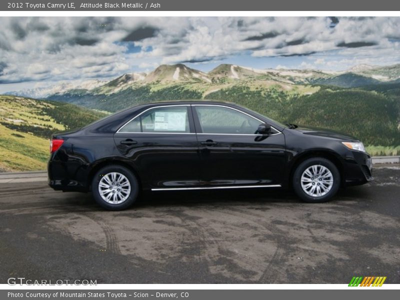 Attitude Black Metallic / Ash 2012 Toyota Camry LE