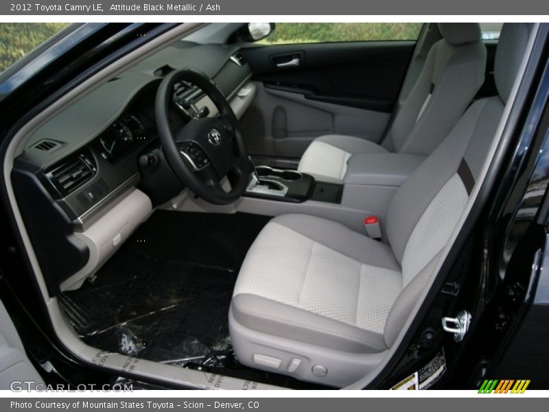 Attitude Black Metallic / Ash 2012 Toyota Camry LE