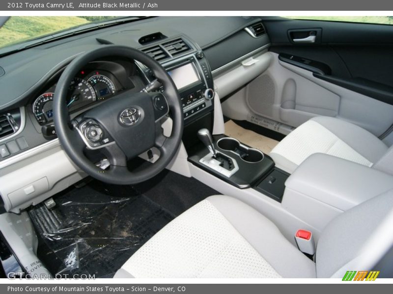 Attitude Black Metallic / Ash 2012 Toyota Camry LE