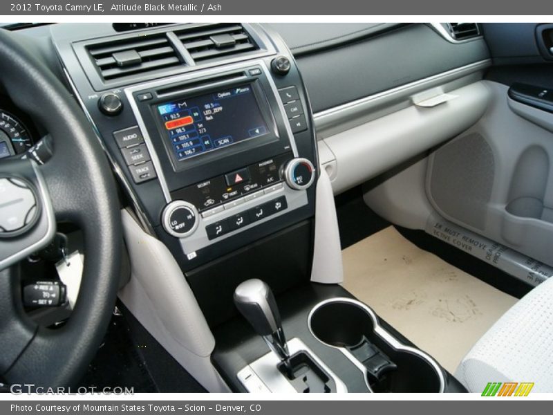 Attitude Black Metallic / Ash 2012 Toyota Camry LE