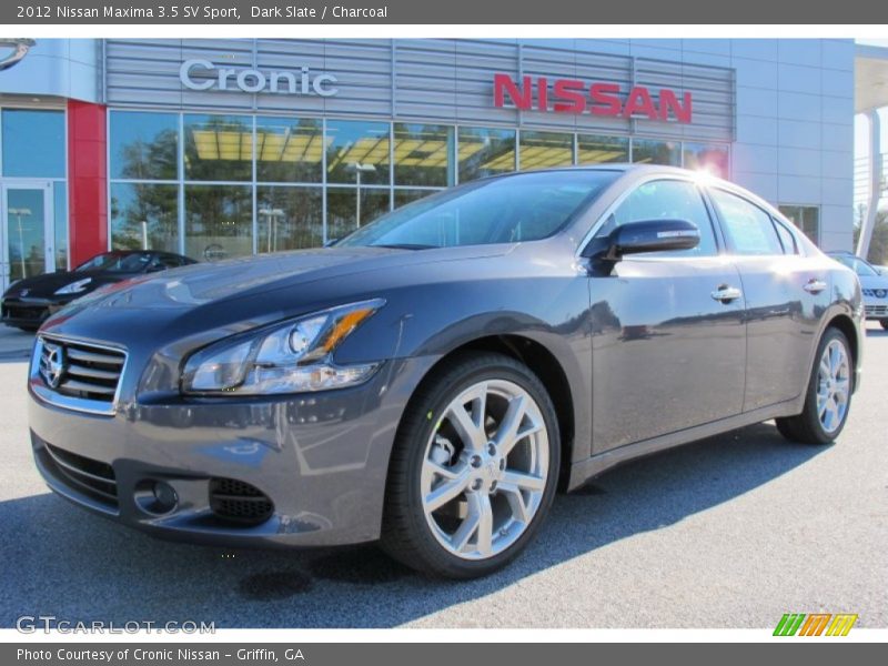 Dark Slate / Charcoal 2012 Nissan Maxima 3.5 SV Sport