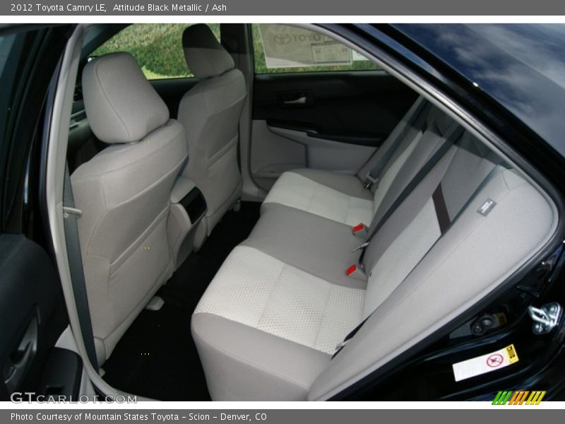 Attitude Black Metallic / Ash 2012 Toyota Camry LE