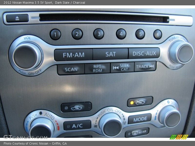 Dark Slate / Charcoal 2012 Nissan Maxima 3.5 SV Sport