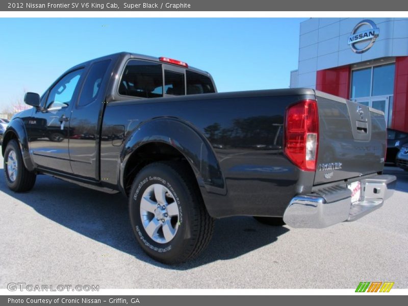 Super Black / Graphite 2012 Nissan Frontier SV V6 King Cab
