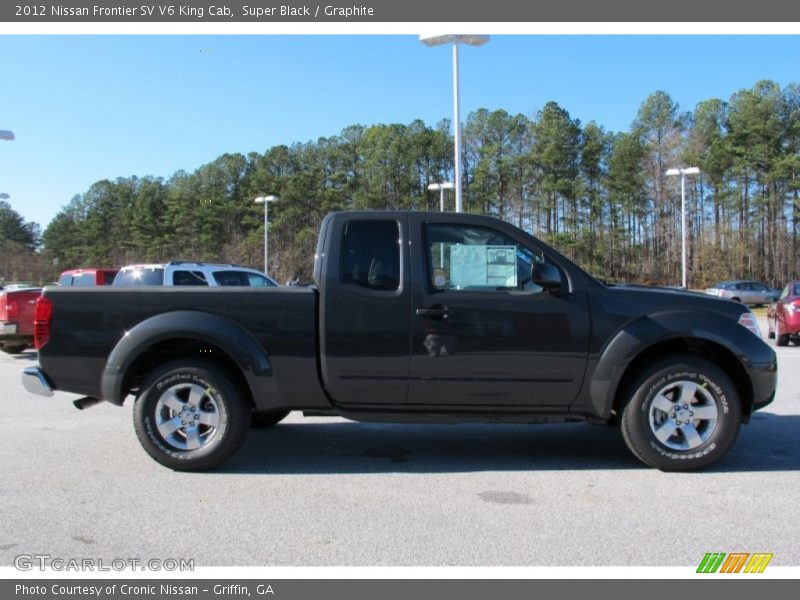 Super Black / Graphite 2012 Nissan Frontier SV V6 King Cab