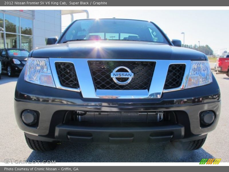 Super Black / Graphite 2012 Nissan Frontier SV V6 King Cab