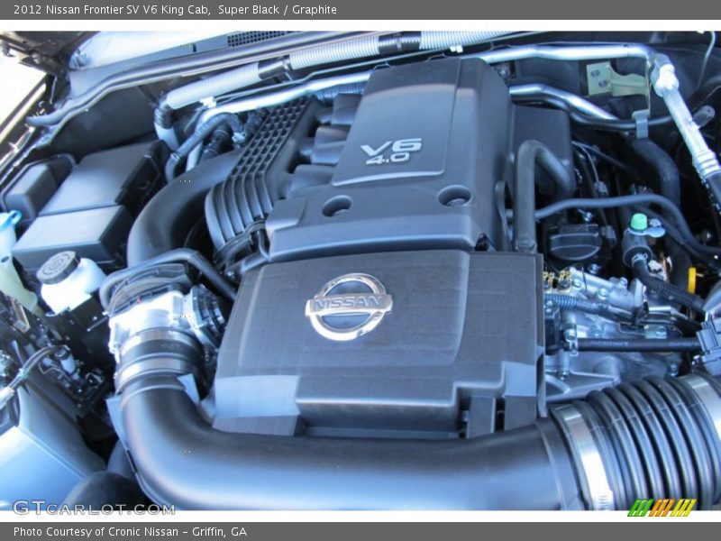 Super Black / Graphite 2012 Nissan Frontier SV V6 King Cab