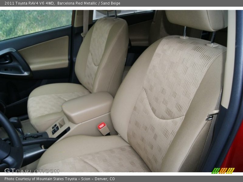 Barcelona Red Metallic / Sand Beige 2011 Toyota RAV4 V6 4WD