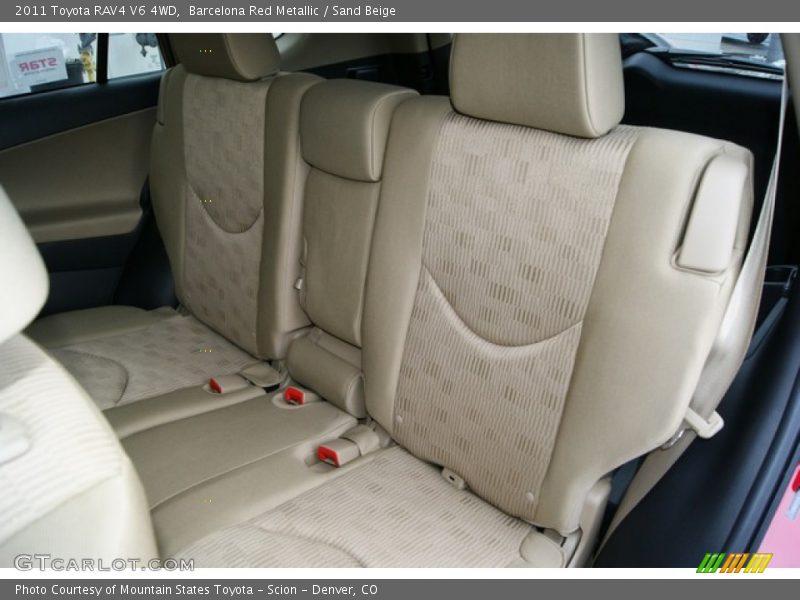 Barcelona Red Metallic / Sand Beige 2011 Toyota RAV4 V6 4WD
