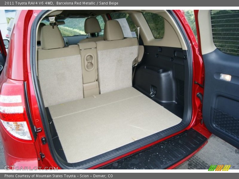 Barcelona Red Metallic / Sand Beige 2011 Toyota RAV4 V6 4WD