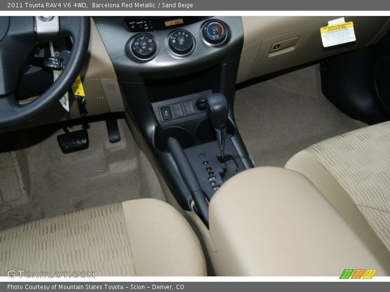 Barcelona Red Metallic / Sand Beige 2011 Toyota RAV4 V6 4WD
