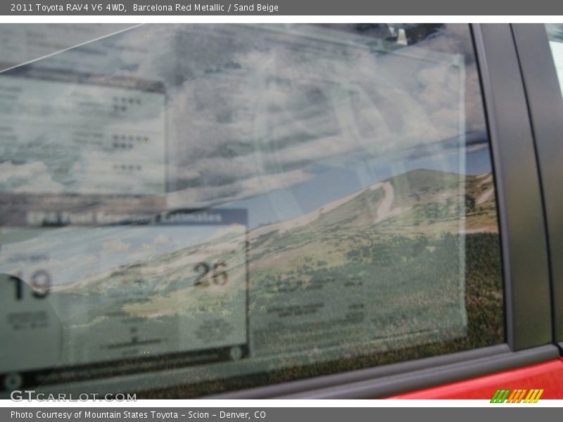 Barcelona Red Metallic / Sand Beige 2011 Toyota RAV4 V6 4WD