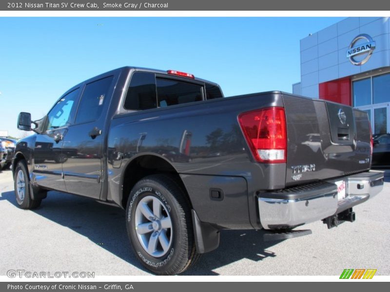 Smoke Gray / Charcoal 2012 Nissan Titan SV Crew Cab