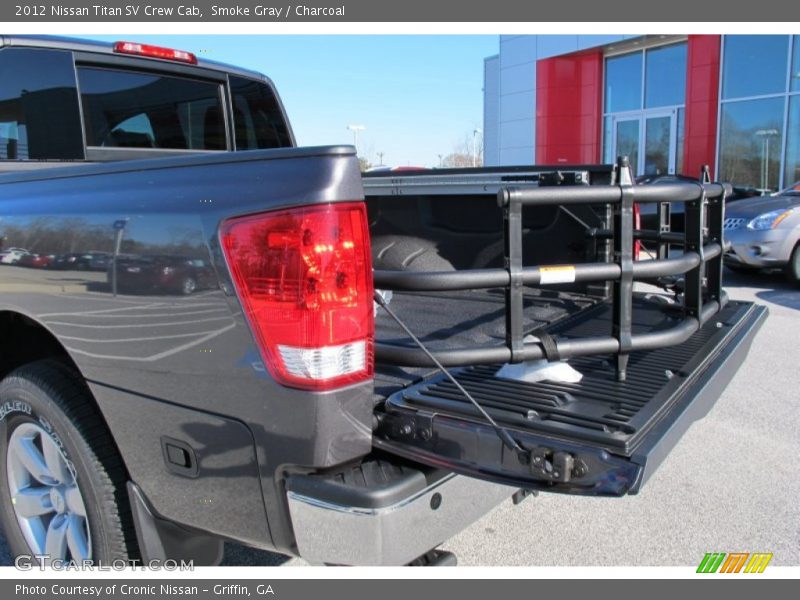 Smoke Gray / Charcoal 2012 Nissan Titan SV Crew Cab