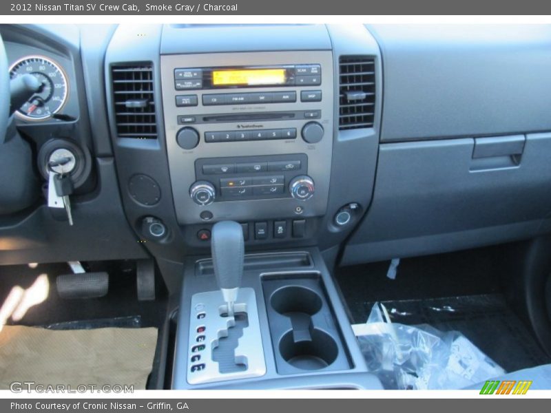 Smoke Gray / Charcoal 2012 Nissan Titan SV Crew Cab