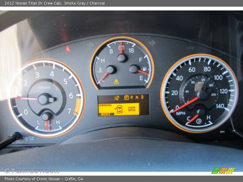  2012 Titan SV Crew Cab SV Crew Cab Gauges