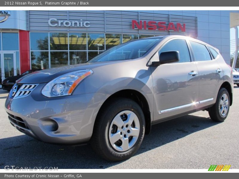 Platinum Graphite / Black 2012 Nissan Rogue S