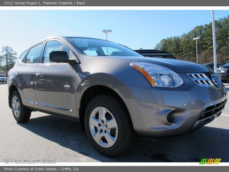 Platinum Graphite / Black 2012 Nissan Rogue S