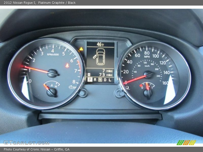 Platinum Graphite / Black 2012 Nissan Rogue S
