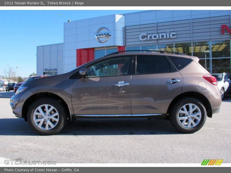 Tinted Bronze / Beige 2012 Nissan Murano SL