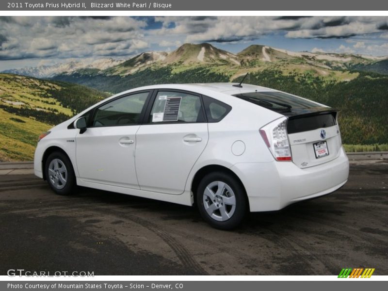 Blizzard White Pearl / Bisque 2011 Toyota Prius Hybrid II