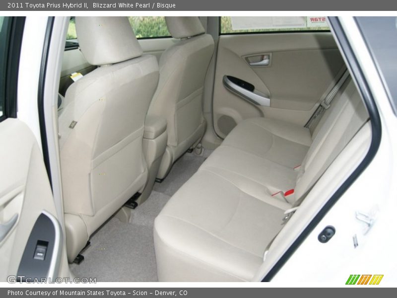 Blizzard White Pearl / Bisque 2011 Toyota Prius Hybrid II