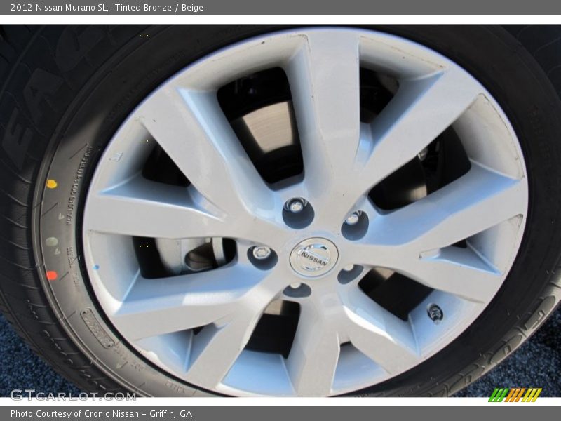 Tinted Bronze / Beige 2012 Nissan Murano SL