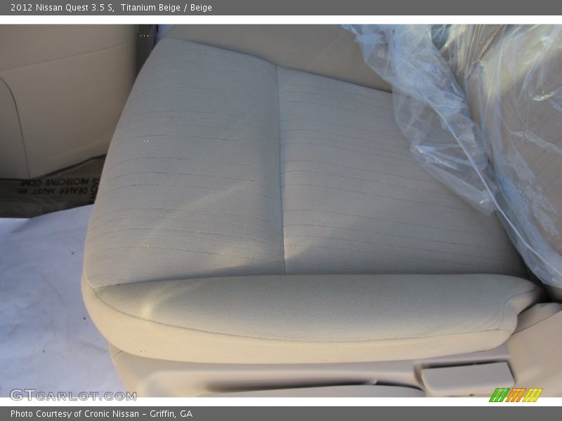 Titanium Beige / Beige 2012 Nissan Quest 3.5 S