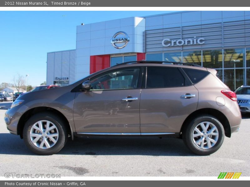 Tinted Bronze / Beige 2012 Nissan Murano SL