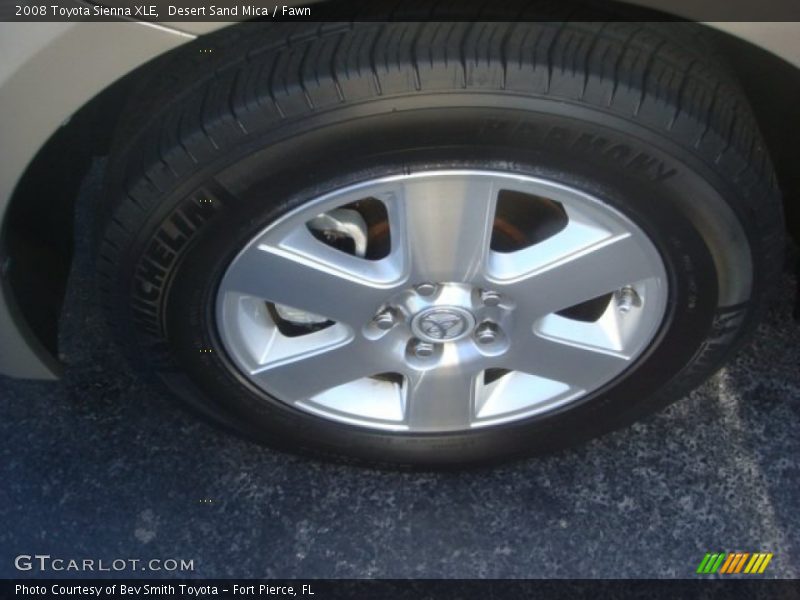 Desert Sand Mica / Fawn 2008 Toyota Sienna XLE