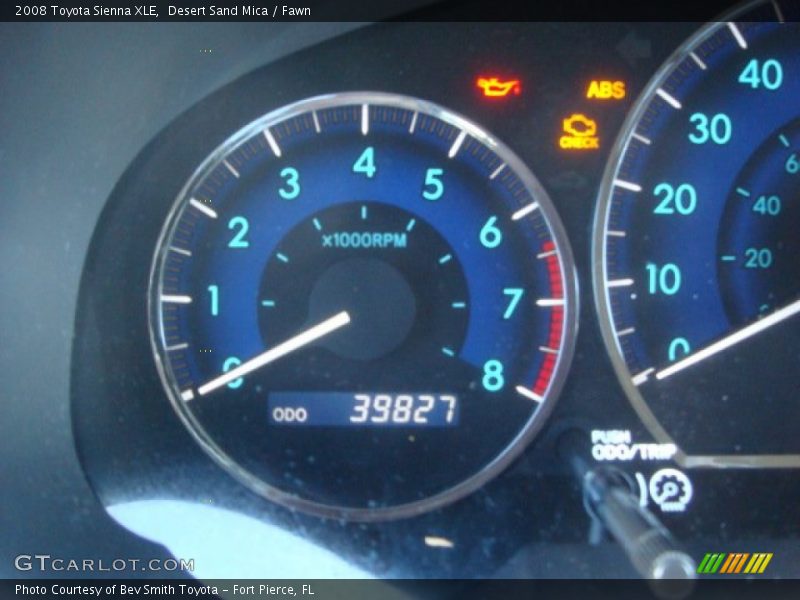 Desert Sand Mica / Fawn 2008 Toyota Sienna XLE