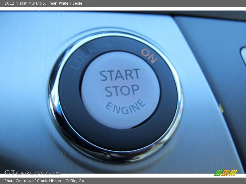 Pearl White / Beige 2012 Nissan Murano S