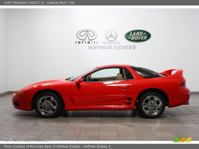 Caracas Red / Tan 1997 Mitsubishi 3000GT SL