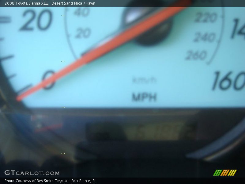 Desert Sand Mica / Fawn 2008 Toyota Sienna XLE