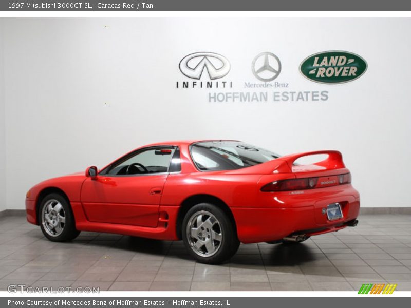 Caracas Red / Tan 1997 Mitsubishi 3000GT SL