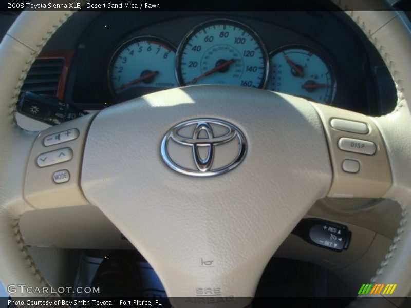 Desert Sand Mica / Fawn 2008 Toyota Sienna XLE