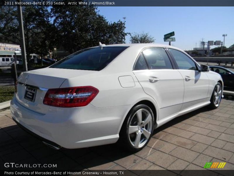 Arctic White / Almond/Black 2011 Mercedes-Benz E 350 Sedan