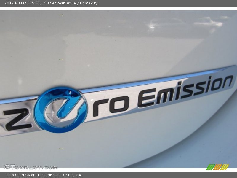 Zero Emission Badge - 2012 Nissan LEAF SL
