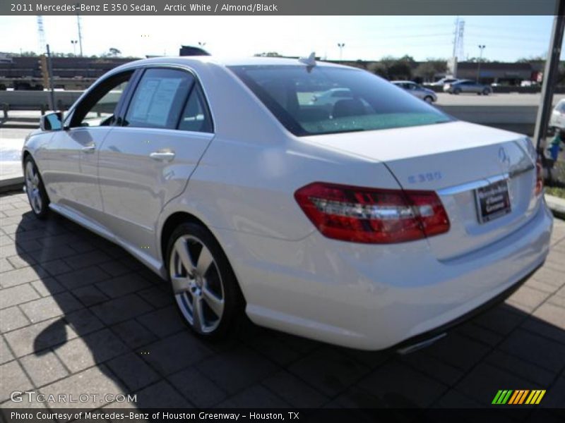 Arctic White / Almond/Black 2011 Mercedes-Benz E 350 Sedan