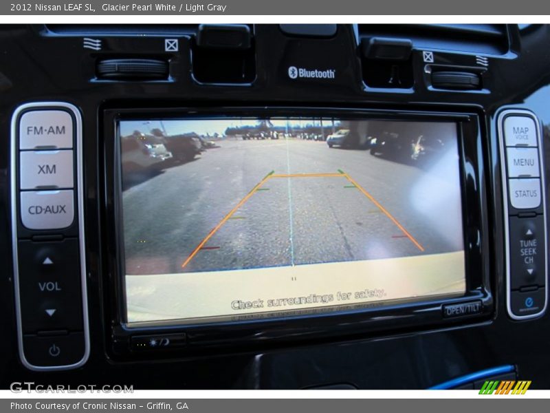 SV Rearview Camera Display - 2012 Nissan LEAF SL