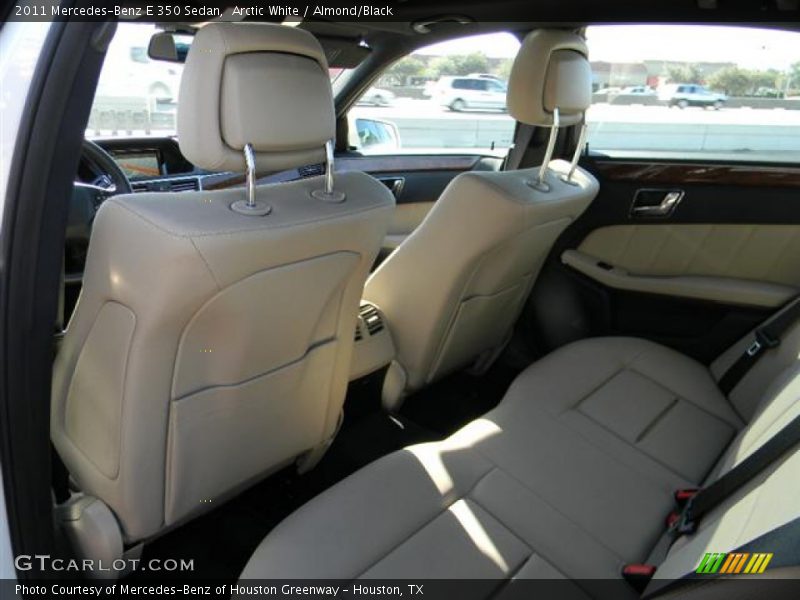 Arctic White / Almond/Black 2011 Mercedes-Benz E 350 Sedan