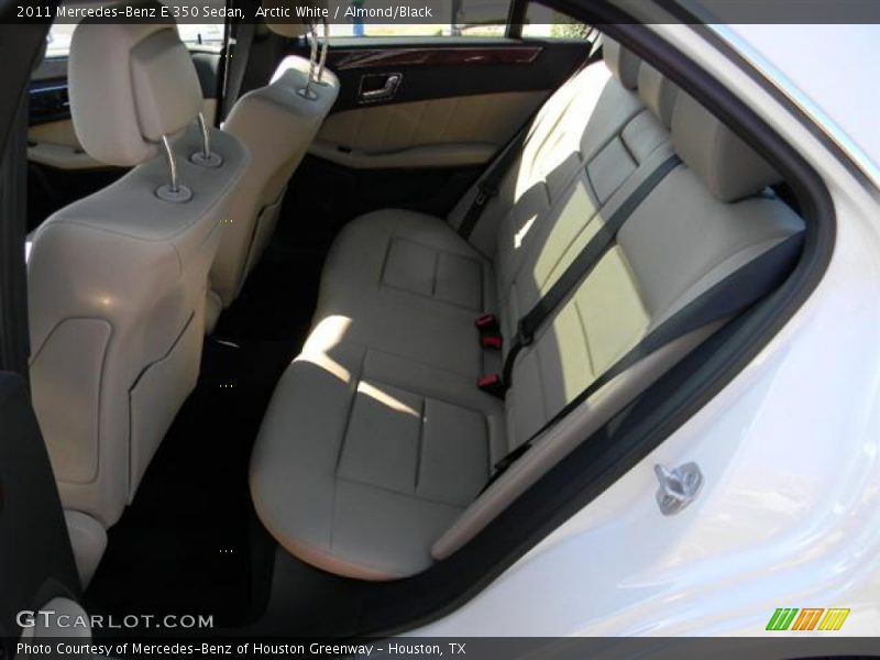 Arctic White / Almond/Black 2011 Mercedes-Benz E 350 Sedan