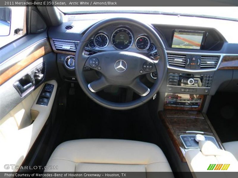 Arctic White / Almond/Black 2011 Mercedes-Benz E 350 Sedan