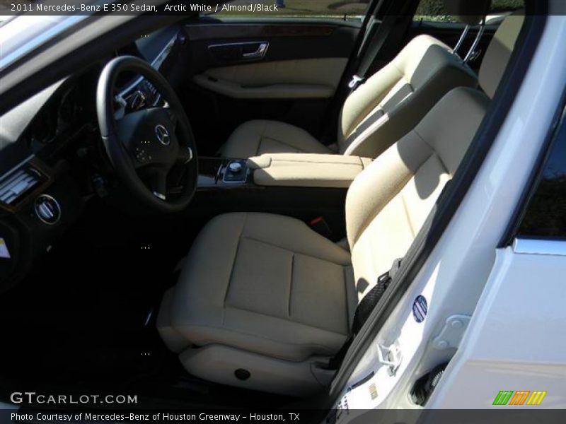 Arctic White / Almond/Black 2011 Mercedes-Benz E 350 Sedan