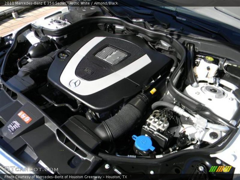 Arctic White / Almond/Black 2011 Mercedes-Benz E 350 Sedan