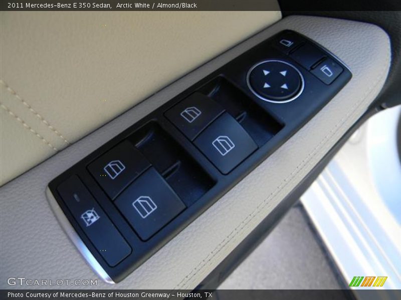 Arctic White / Almond/Black 2011 Mercedes-Benz E 350 Sedan
