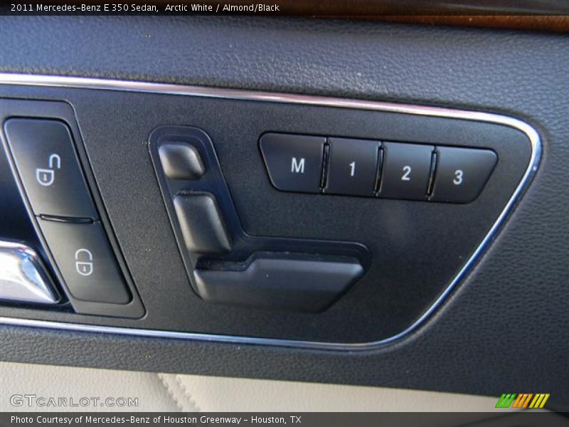 Arctic White / Almond/Black 2011 Mercedes-Benz E 350 Sedan